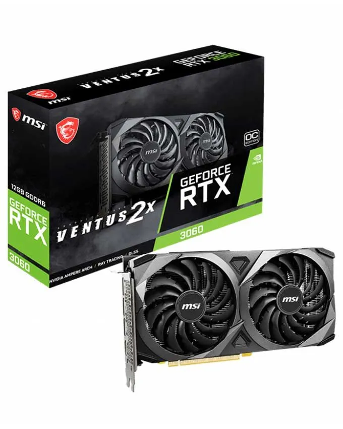 Grafička kartica MSI GeForce RTX 3060 12GB 192bit RTX 3060 VENTUS 2X 12G OC