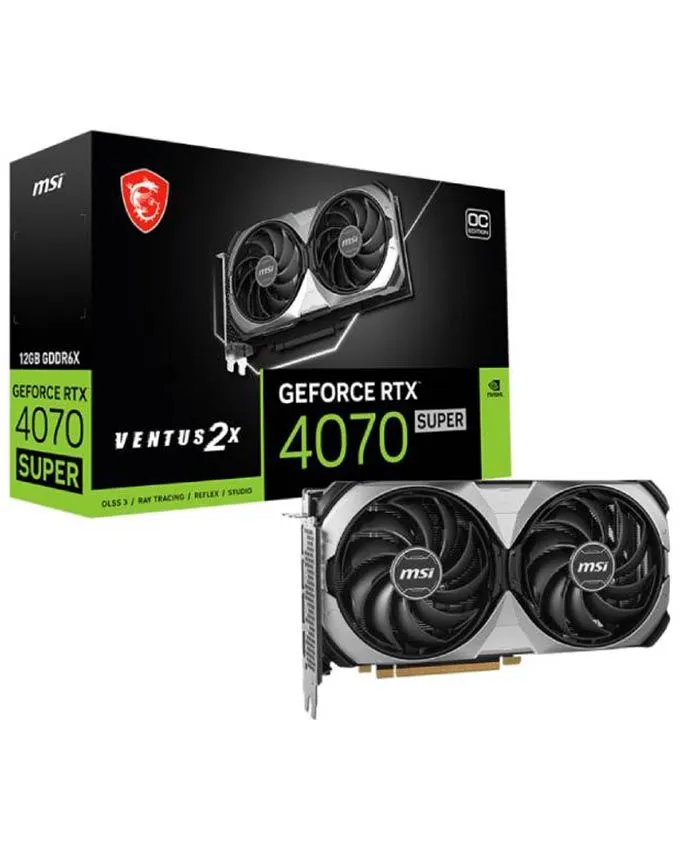 Grafička kartica MSI GeForce RTX 4070 12GB RTX 4070 Super 12G VENTUS 2X OC