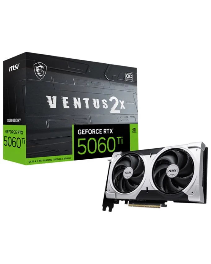 Grafička kartica MSI GeForce RTX 5060 TI VENTUS 2X OC PLUS 8G 128bit