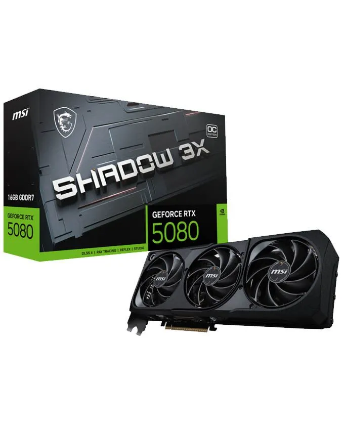 Grafička kartica MSI GeForce RTX 5080 16GB Shadow 3X OC