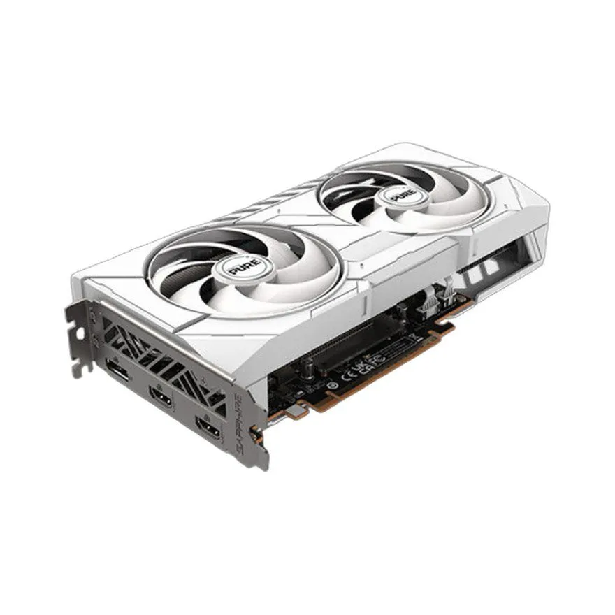 Grafička kartica Sapphire Radeon RX 9060 XT PURE OC 16GB GDDR6 White