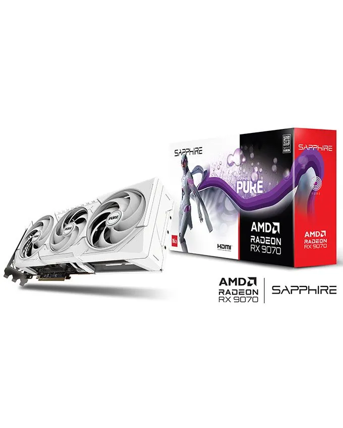 Grafička kartica Sapphire RX 9070 PURE GAMING OC 16GB 11349-02-20G
