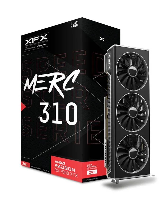 Grafička kartica XFX AMD RX-7900XTX Speedster MERC310 BLACK 24GB GDDR