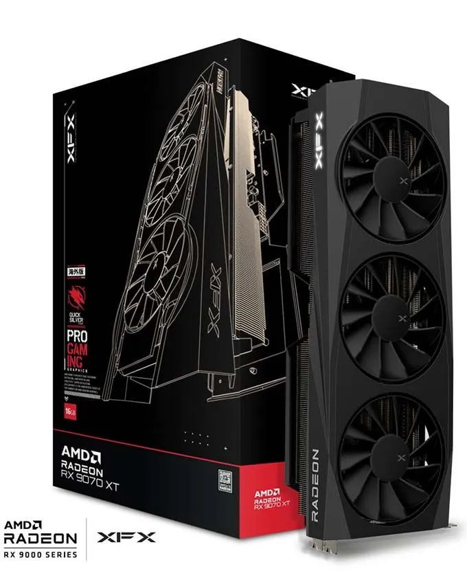 Grafička kartica XFX Quicksilver AMD Radeon RX 9070 XT Gaming Edition 16GB