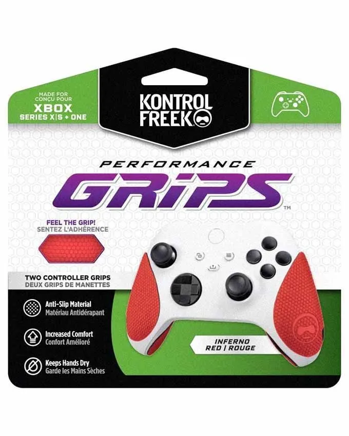 Grip KontrolFreek Controller Performance Grips - Red XB1 XBOX S/X