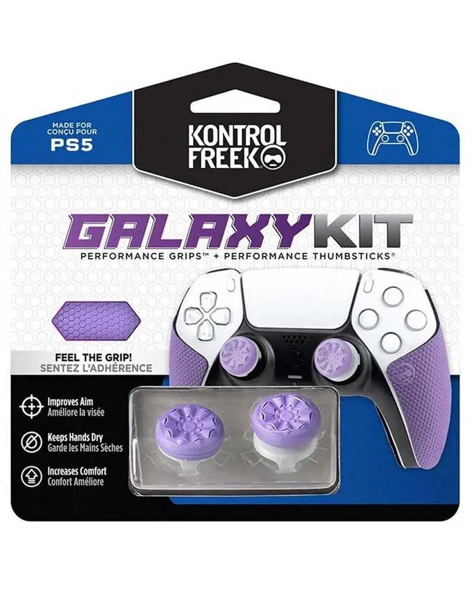 Grip KontrolFreek Galaxy Kit - Performance Grips & Performance Thumbsticks PS5