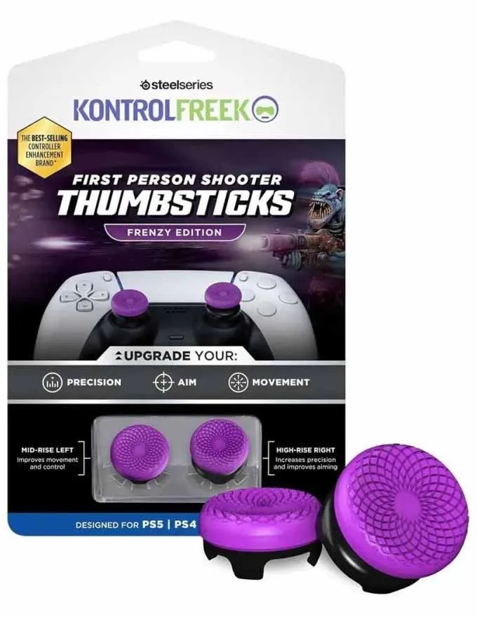 Grip KontrolFreek Thumb Grip - FPS Frenzy Purple