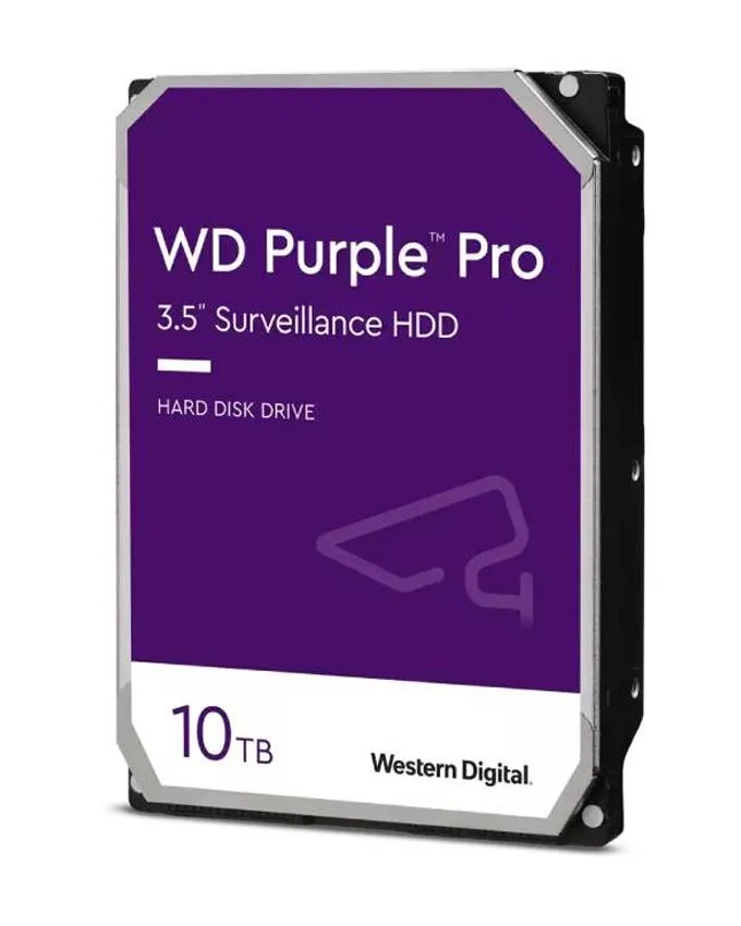 Hard disk Western Digital 10TB 3.5" SATA III 256MB 7.200 WD101PURP Purple