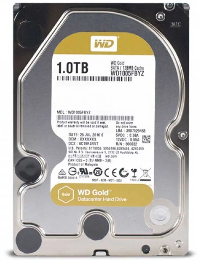 Hard disk Western Digital 1TB 3.5" SATA III WD1005FBYZ