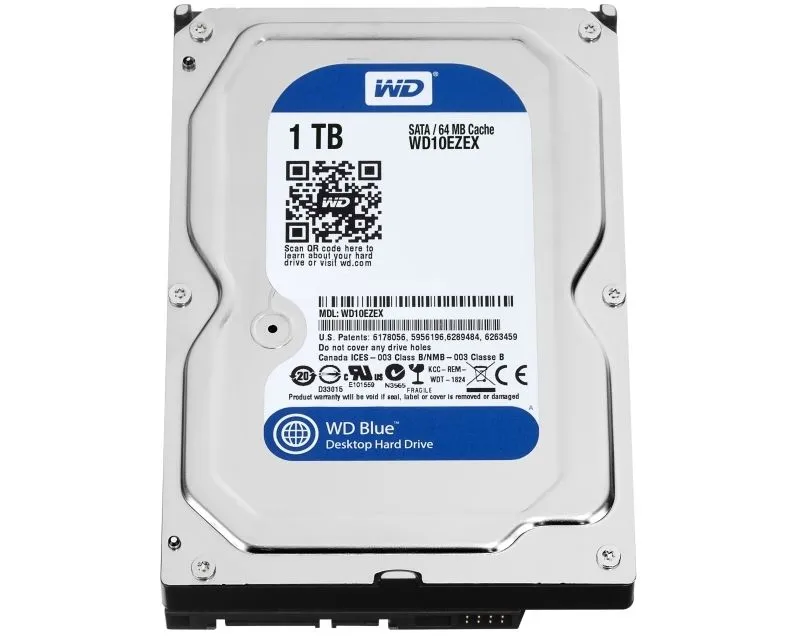 Hard disk Western Digital 1TB 3.5" SATA III WD10EZEX Blue