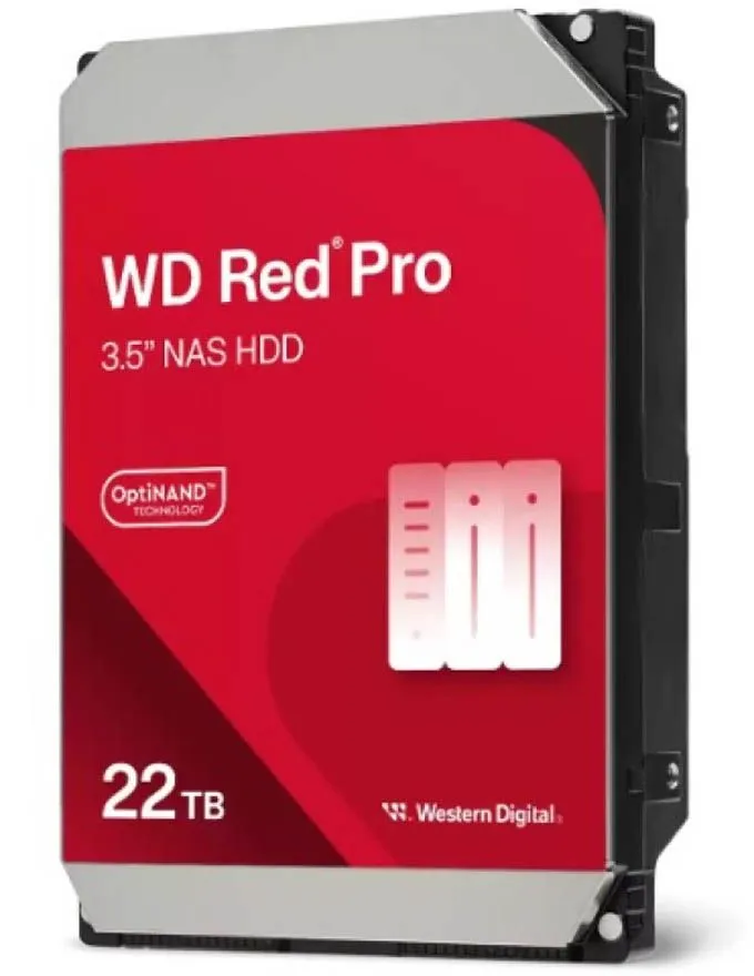Hard disk Western Digital 22TB 3.5" WD221KFGX Red Pro NAS