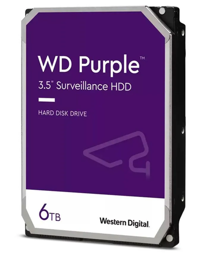 Hard disk Western Digital 6TB 3.5'' SATA III 64MB IntelliPower WD64PURZ Purple