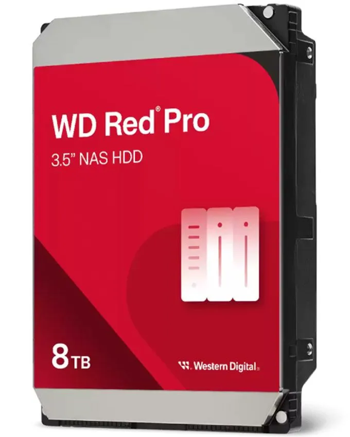 Hard disk Western Digital 8TB 3.5" SATA III 256MB 7.200 WD8005FFBX Red Pro