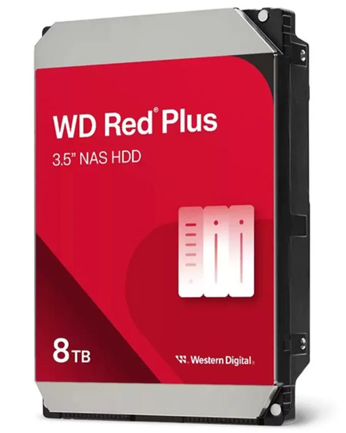 Hard disk Western Digital 8TB 3.5" SATA III 256MB IntelliPower WD80EFPX Red Plus