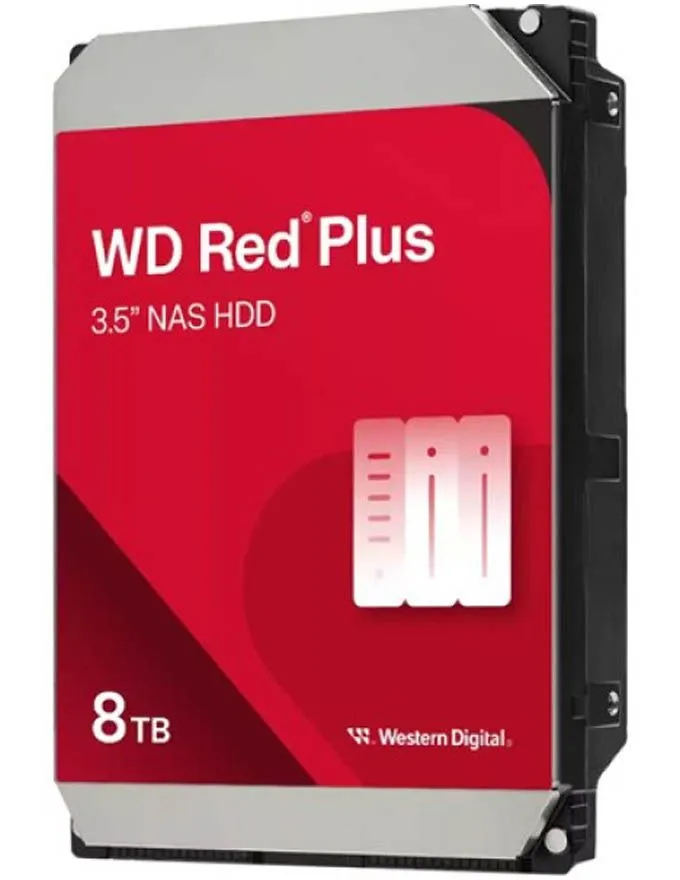 Hard disk Western Digital 8TB WD80EFPX Red Plus