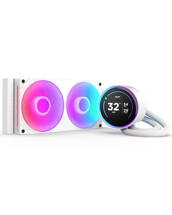 Hladnjak NZXT Kraken Elite 240 RGB V2 (RL-KR24E-W2) White vodeno hlađenje