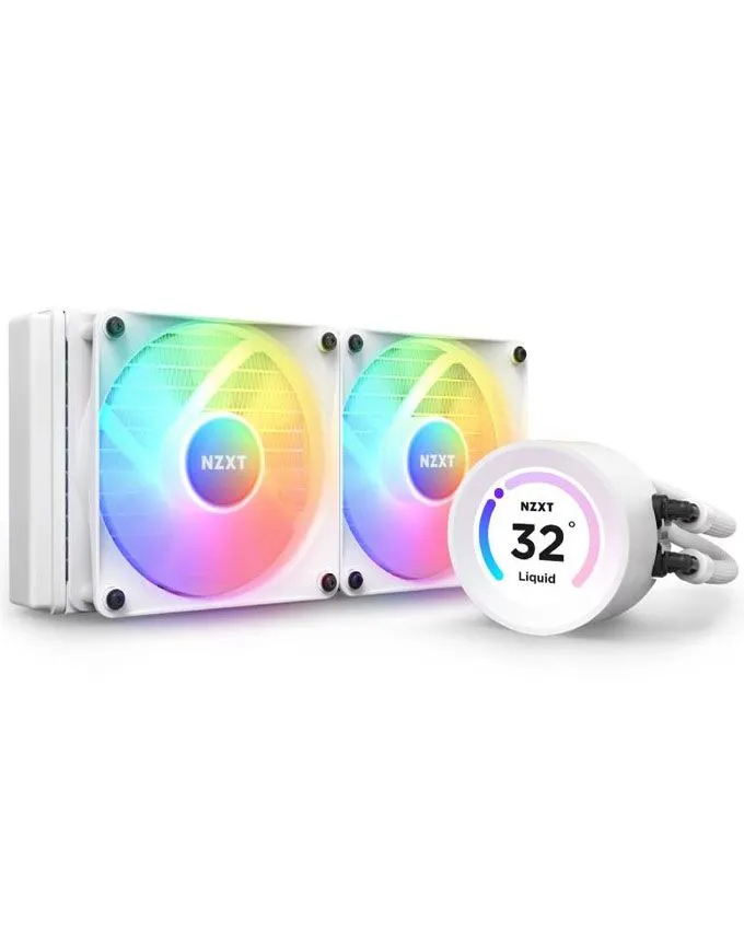 Hladnjak NZXT Kraken Elite 240 RGB white (RL-KR24E-W1) vodeno hlađenje