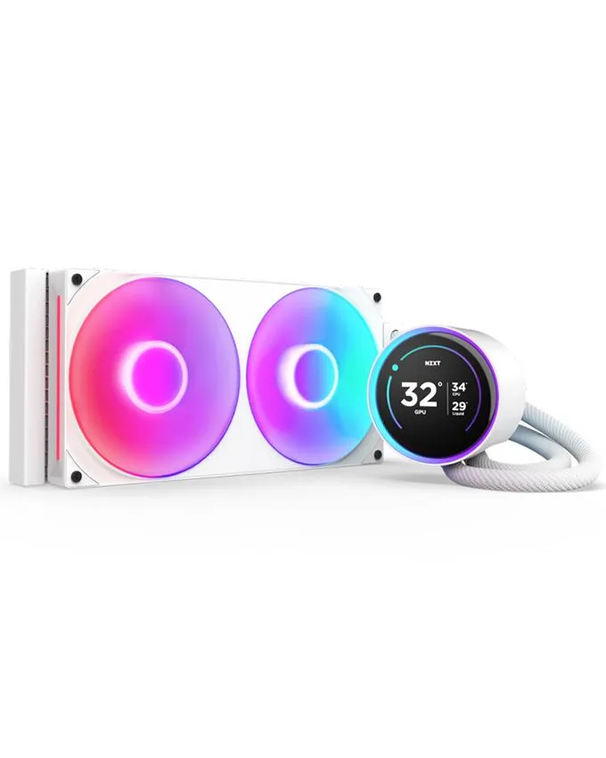 Hladnjak NZXT Kraken Elite 280 RGB V2 (RL-KR28E-W2) White vodeno hlađenje
