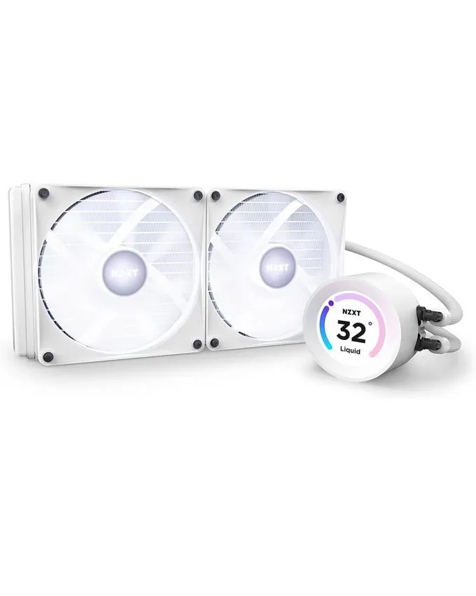 Hladnjak NZXT Kraken Elite 280 RGB White (RL-KR28E-W1) vodeno hlađenje
