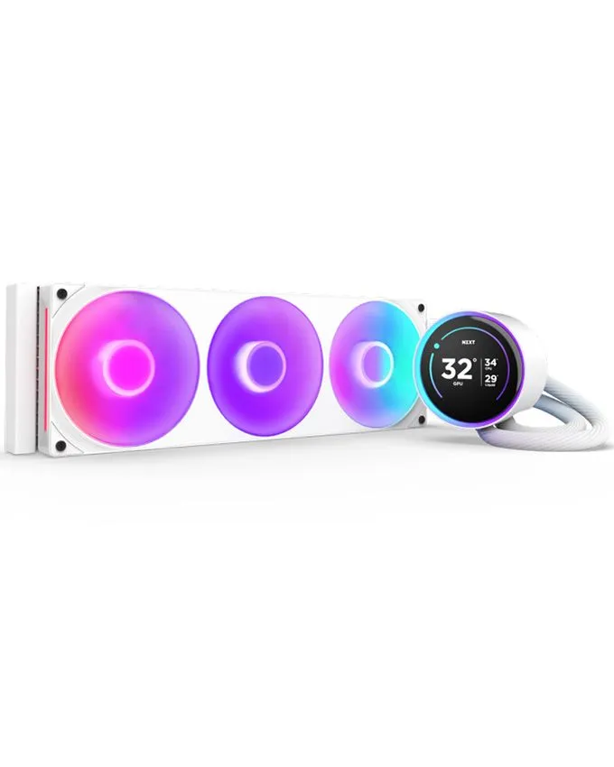 Hladnjak NZXT Kraken Elite 360 RGB V2 (RL-KR36E-W2) White vodeno hlađenje