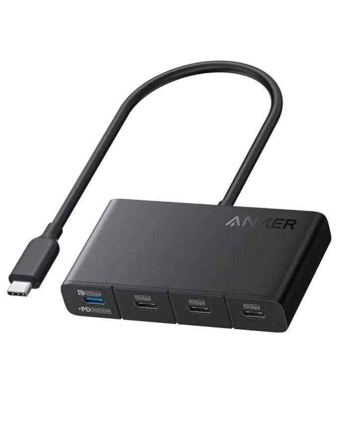 Hub Anker USB-C Display Hub 4-Port Gray