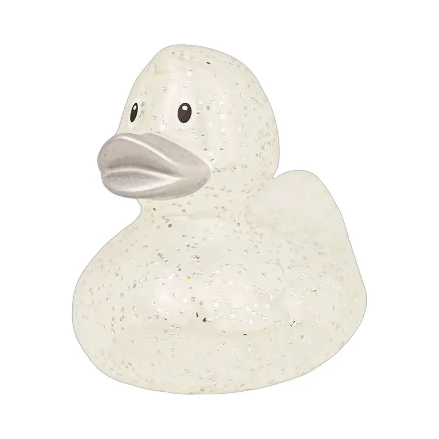 Igračka Lilalu Glitter Silver Rubber Duck 9cm Silver