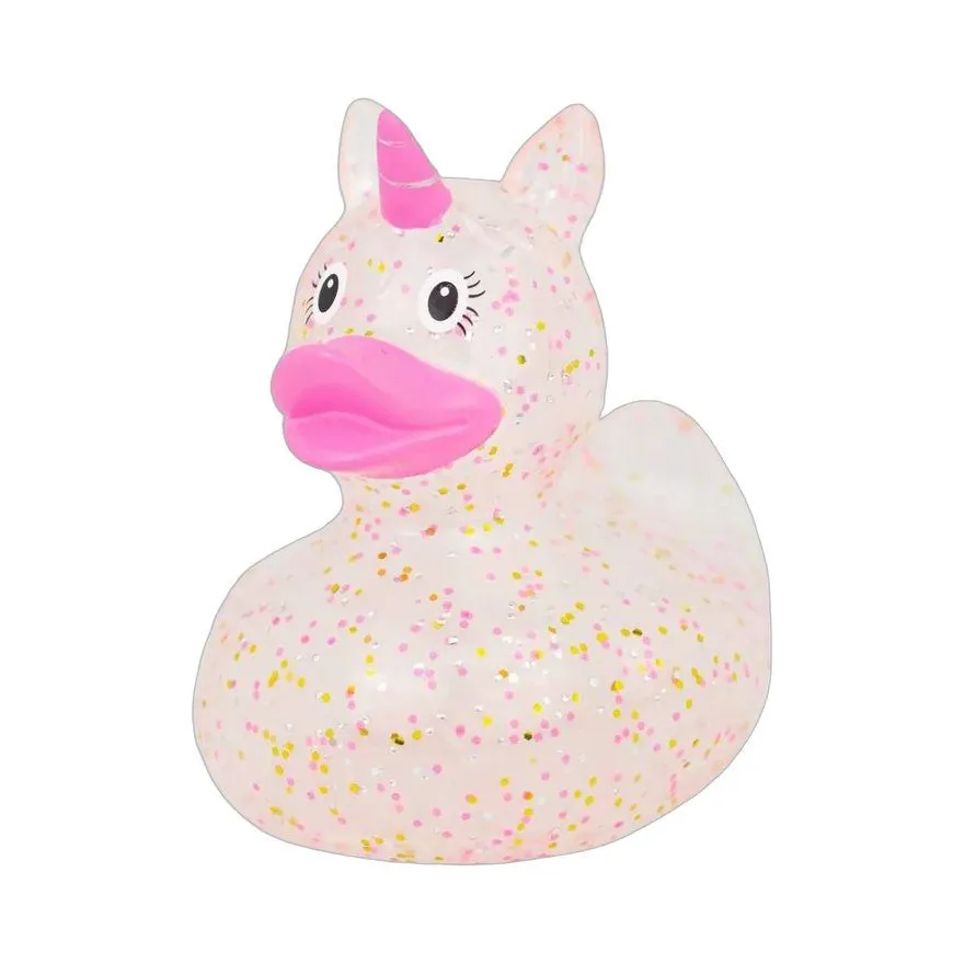 Igračka Lilalu Glitter Unicorn Rubber Duck 9cm