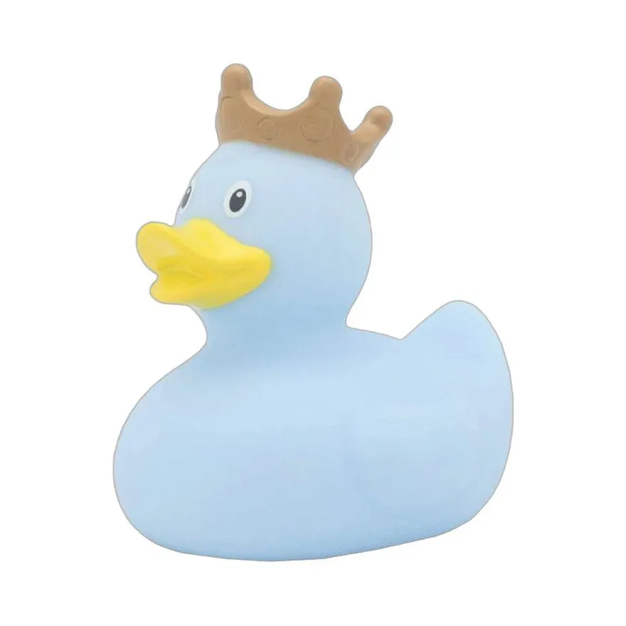Igračka Lilalu Rubber Duck with Crown 9cm Blue