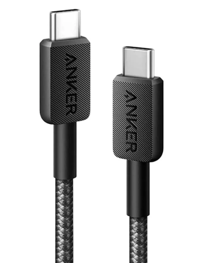 Kabl Anker 322 USB-C to USB-C Cable 1m Black