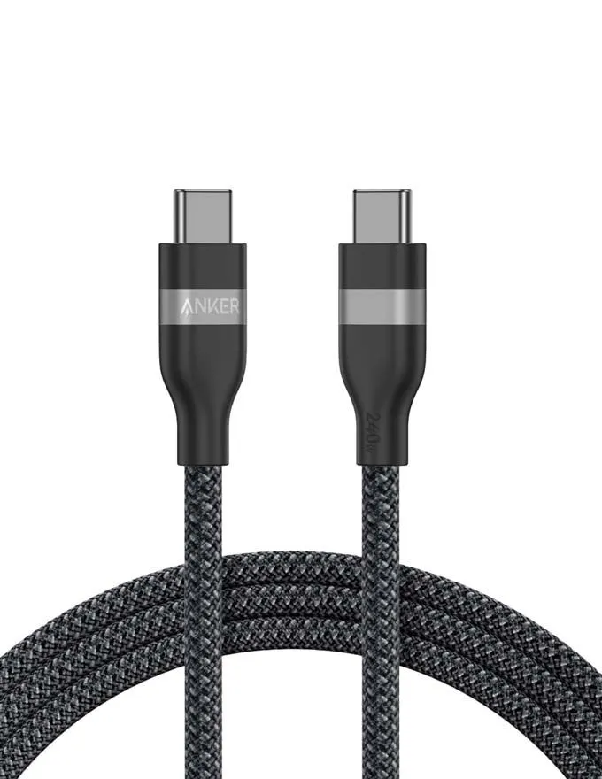 Kabl Anker USB-C to USB-C Cable 240W 2m Black