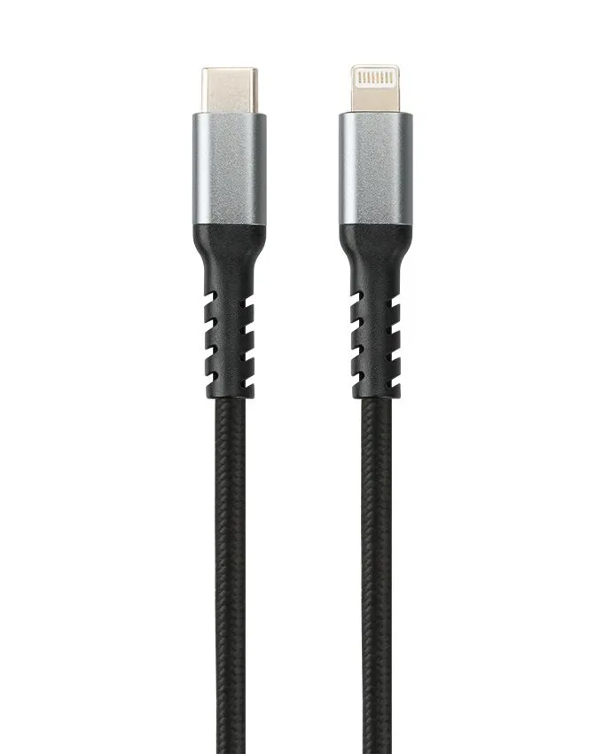 Kabl AVAX Steely CB402G / USB-C to Lightning / 20W / 1.5m / iPhone Cable
