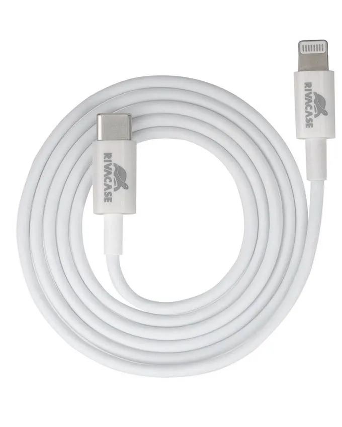 Kabl RIVACASE Type-C to Lightning 1.0m PS6017 White