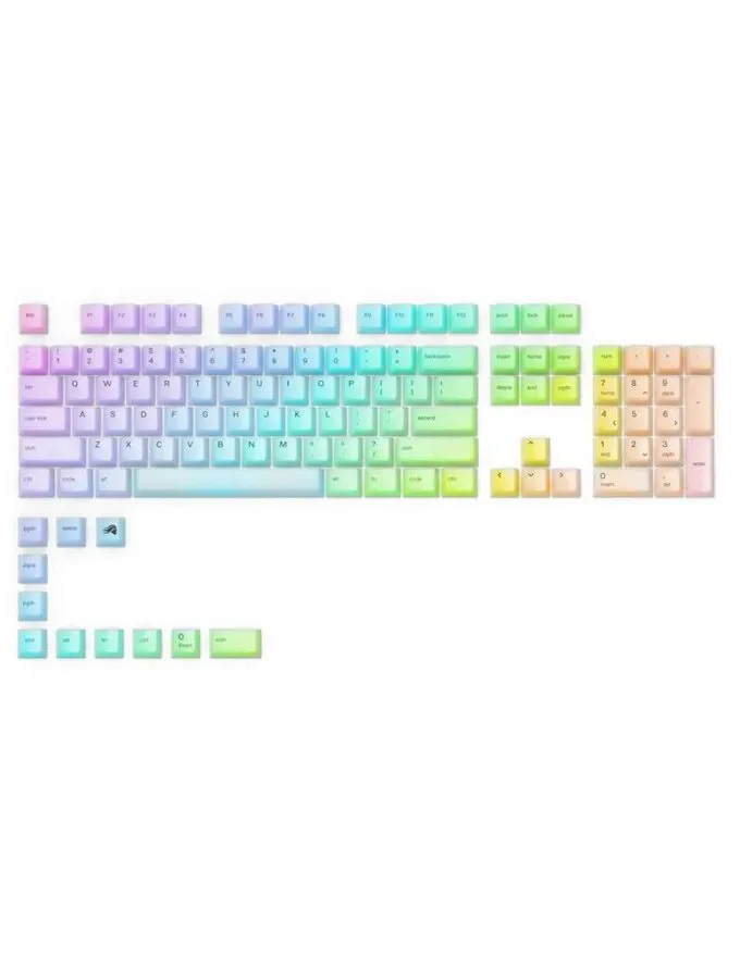 Kapice za tastaturu Glorious Polychroma RGB Semi-Transparent