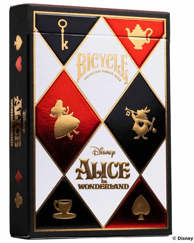 Karte Bicycle Disney - Alice in Wonderland - Playing Cards