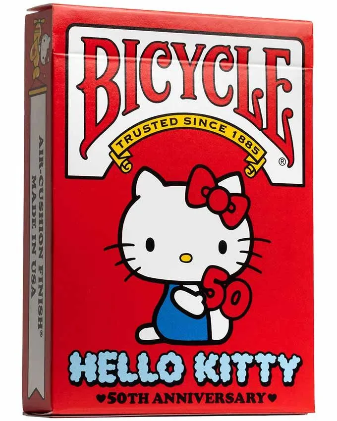 Karte Bicycle Ultimates - Hello Kitty - 50th Anniversary - Playing Cards