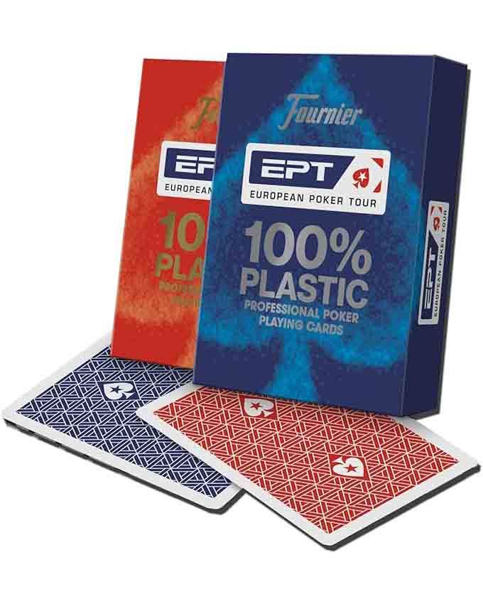 Karte Fournier - EPT - 100% Plastic - Professional Poker Playing Cards