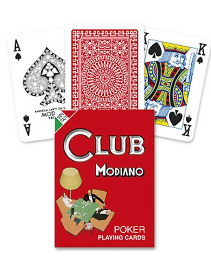 Karte Modiano - Club - Red