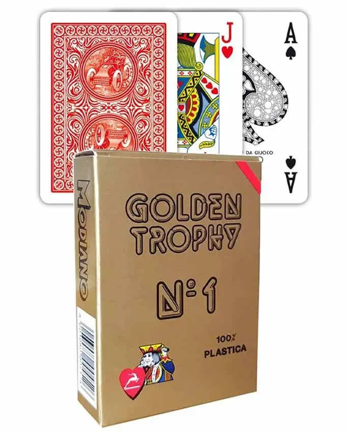 Karte Modiano - Golden Trophy - Red