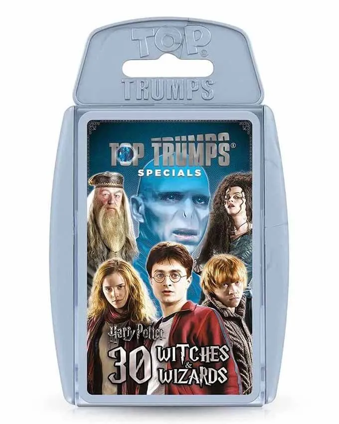 Karte Top Trumps - Harry Potter - 30 Witches & Wizards - Playing Cards