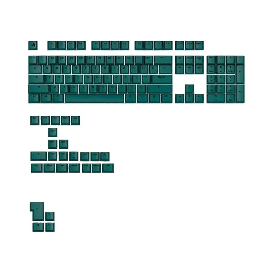 Keycaps Glorious GPBT Gradient Totem Green Set