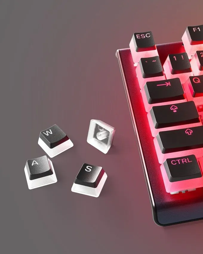 Keycaps SteelSeries - PrismCAPS - Black