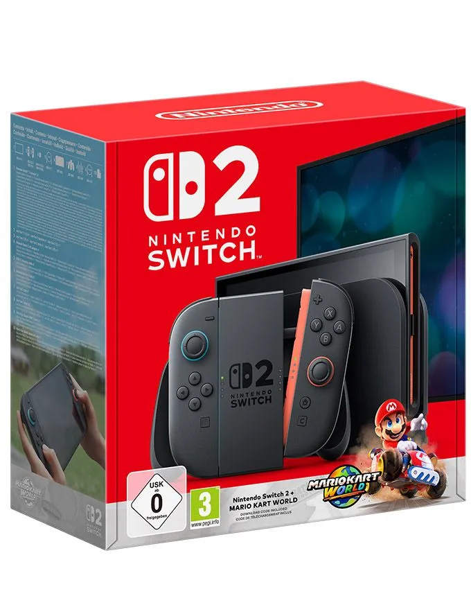 Konzola Nintendo SWITCH 2 + igra Mario Kart World Bundle