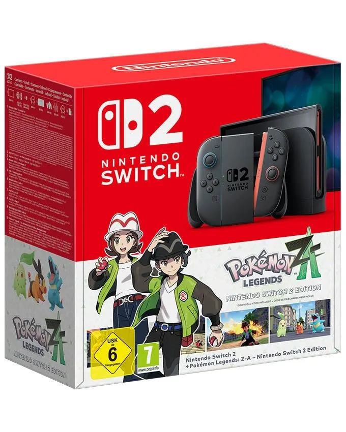 Konzola Nintendo SWITCH 2 + igra Pokemon Legends Z-A Bundle