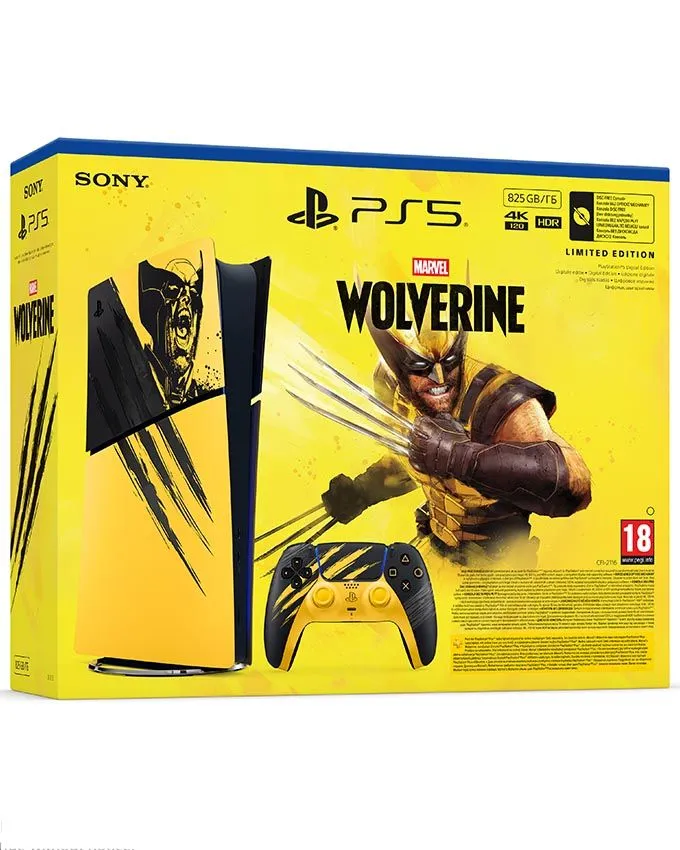 Konzola Sony PlayStation 5 Digital Edition 825GB + PS5 Marvels Wolverine