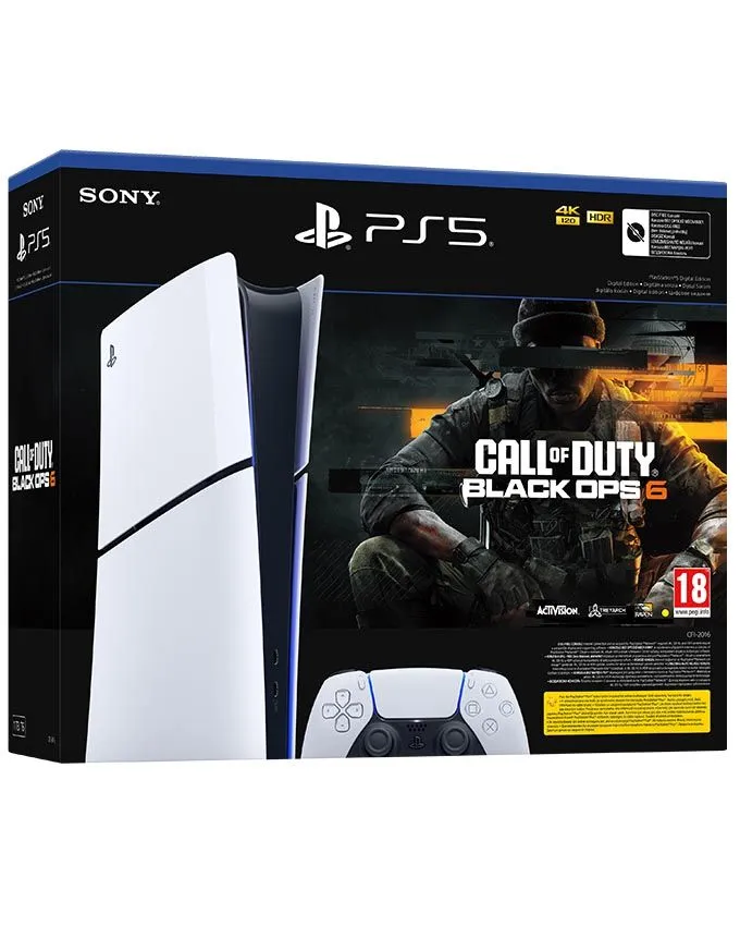 Konzola Sony PlayStation 5 PS5 Slim Digital + Call of Duty: Black Ops 6