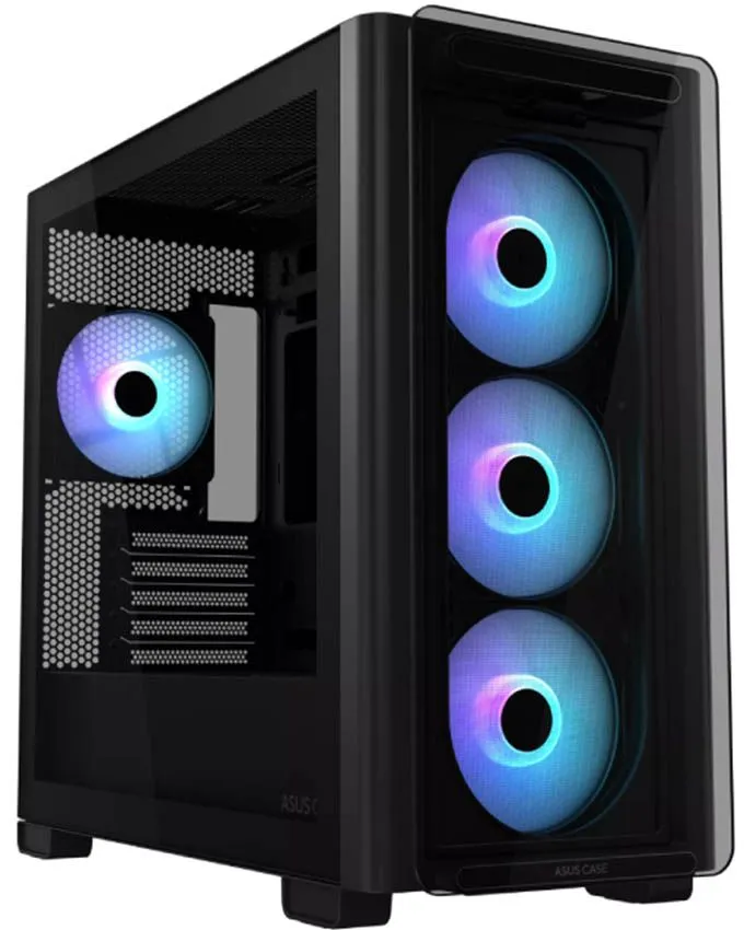 Kućište ASUS A23 PLUS TG ARGB micro-ATX Black