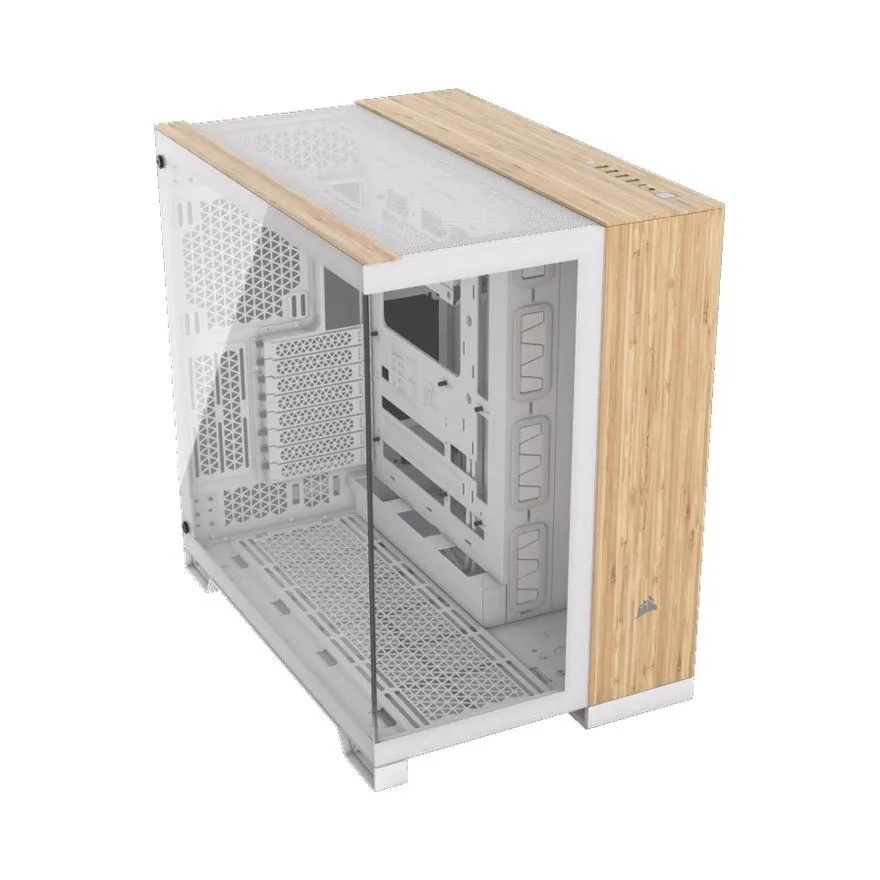 Kućište Corsair 6500X Mid-Tower Bamboo White