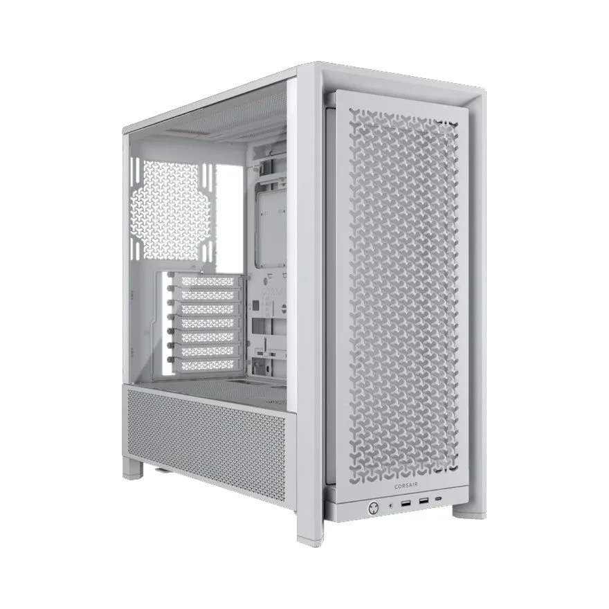 Kućište Corsair FRAME 4000D Midi Tower ATX Tempered Glass White