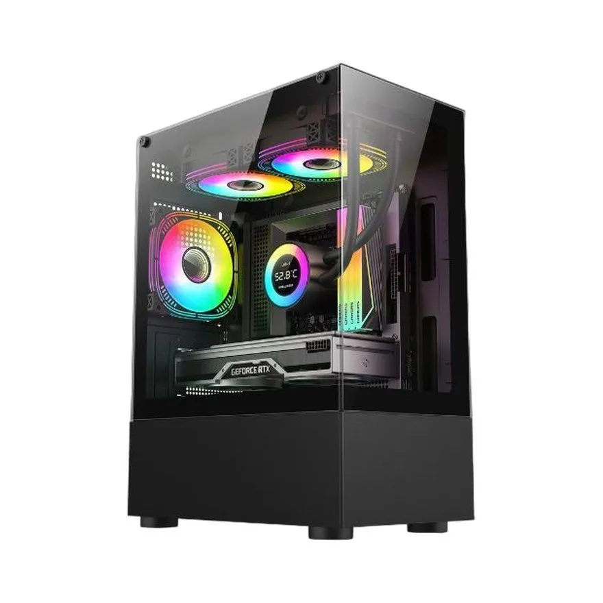 Kućište IG-MAX N18 Pro SUPERNOVA Black 3RGB