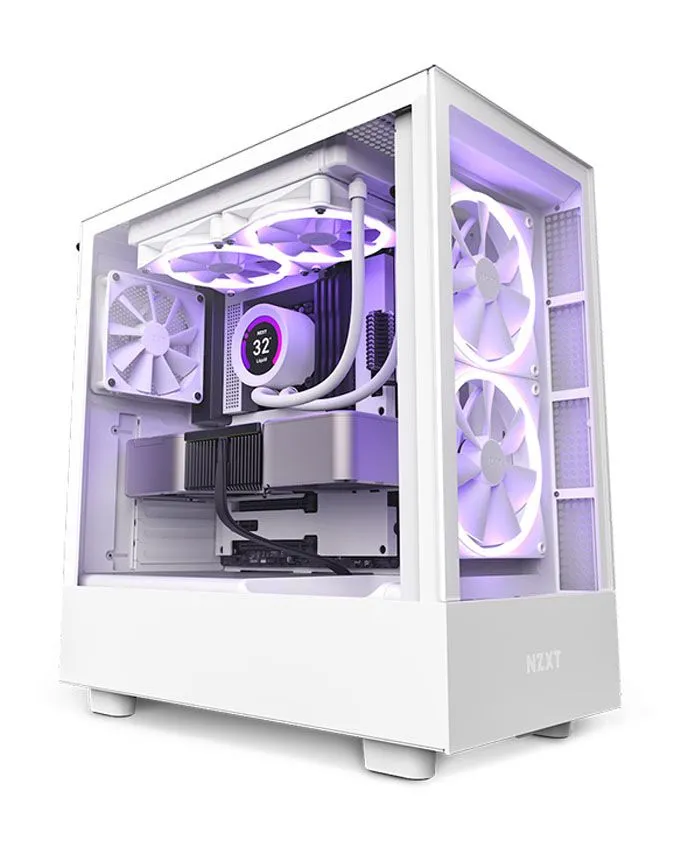 Kućište NZXT H5 Elite (CC-H51EW-01) White